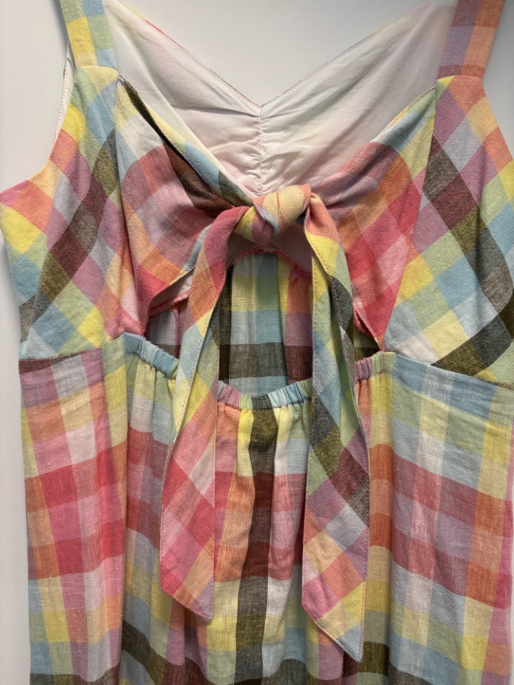 Multi-Color Plaid Sundress - Women - Picture 3 of 5